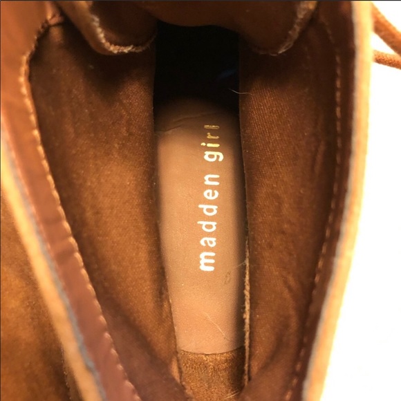 Madden Girl Lace Up Booties - Picture 5 of 6